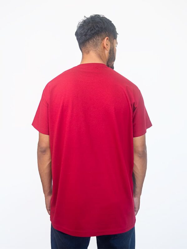 Remera bordó lisa
