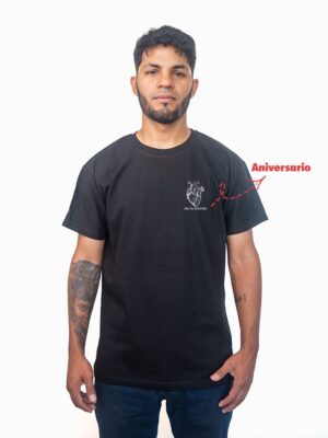 Remera con fecha de aniversario ideal para parejas