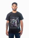 Remera negra con estampa de Solo Leveling