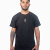 Remera Negra Con Estampa de Toji Fushiguro de anime Jujutsu Kaisen