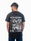 Remera Negra Con Estampa de Toji Fushiguro de anime Jujutsu Kaisen
