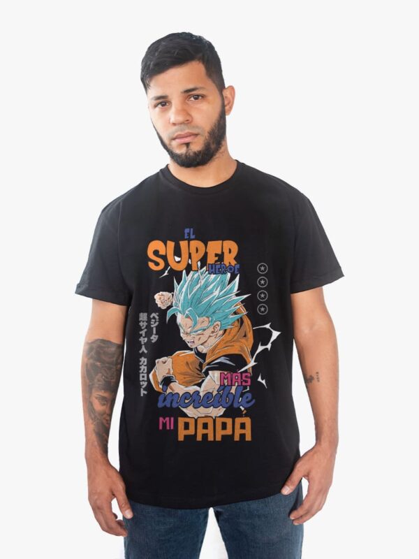 Remera de día del padre de Goku Dragon Ball