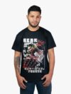 Remera negra con estampa Luffy Gear Fourth de One Piece