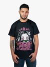 Remera negra con estampa de Nezuko de Kimetsu No Yaiba Demon Slayer