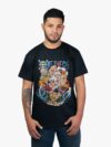 Remera negra con estampa de One Piece