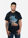Remera negra con estampa de Son Goku de anime Dragon Ball