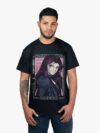 Remera negra con estampa de Pandora de Los Caballeros del Zodiaco