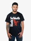 Remera de banda de rock Black Sabbath