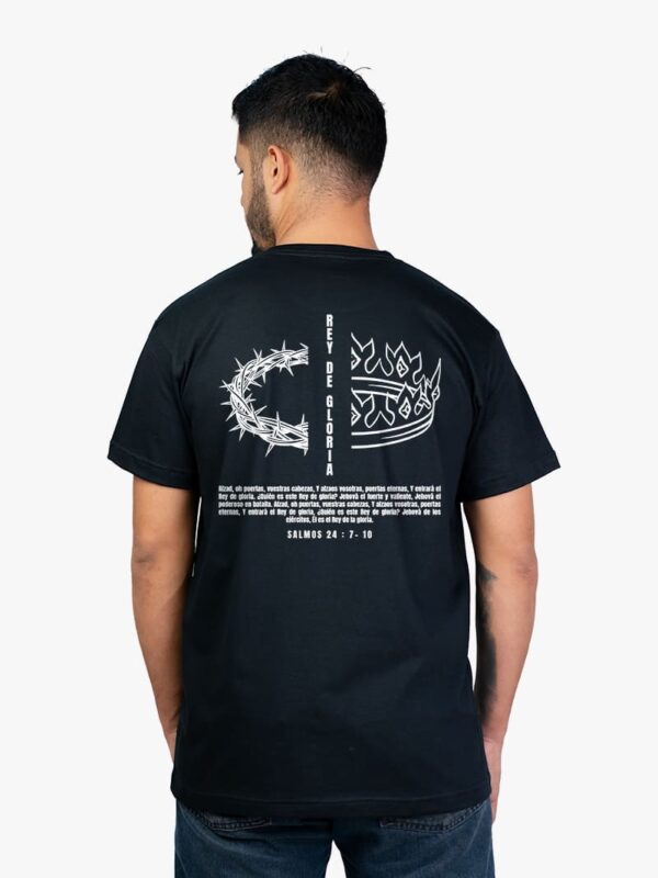 Remera cristiana rey de gloria salmos 24:7-10