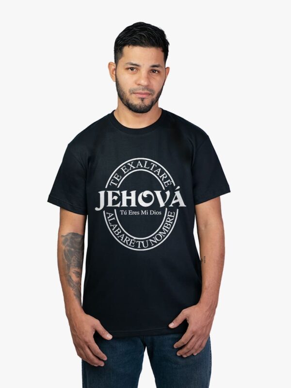 Remera cristiana te exaltare Jehova