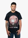 Remera negra con estampa de Anya de Spy x Family