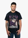 Remera negra con estampa de Choso de Jujutsu Kaisen