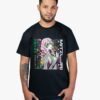 Remera negra con estampa de Mitzuri de Kimetsu No Yaiba Demon Slayer