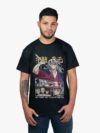 Remera negra con estampa de Uzui de Kimetsu No Yaiba Demon Slayer