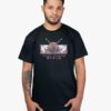 Remera negra con estampa de Inosuke Oiran de Kimetsu No Yaiba Demon Slayer