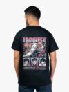 Remera negra con estampa de Inosuke Oiran de Kimetsu No Yaiba Demon Slayer