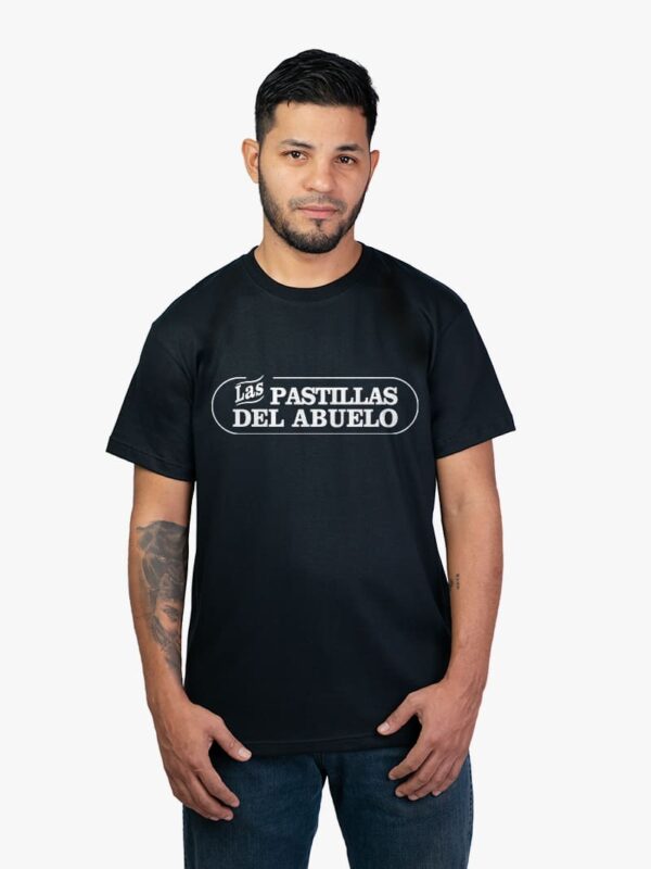 Remera de banda de rock las pastillas del abuelo