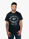 Remera de banda de rock Los Piojos