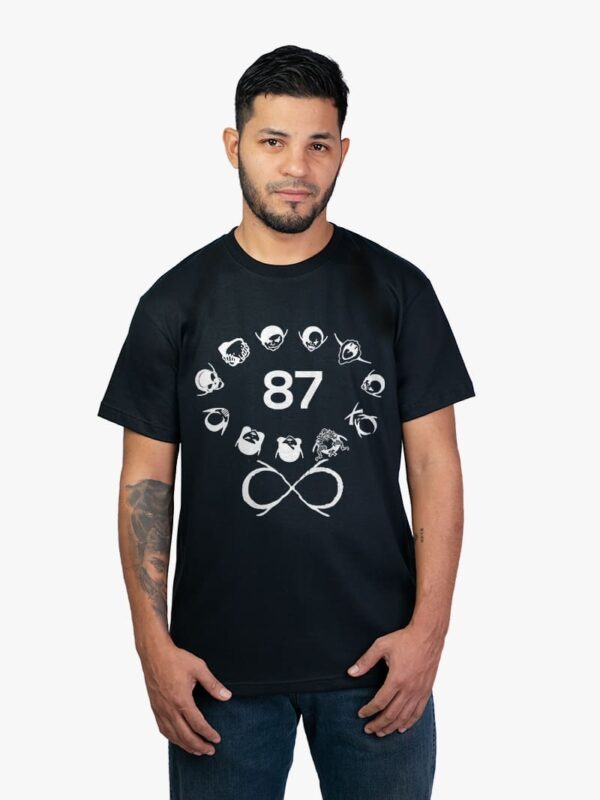 Remera de banda de rock Los Piojos