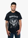 Remera negra con estampa de Banda Motorhead