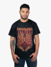 Remera negra con estampa de Naruto Baryon de Naruto