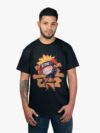 Remera negra con estampa de Naruto de Naruto