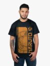 Remera negra con estampa de Naruto de Naruto