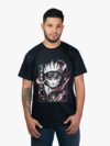 Remera negra con estampa de Naruto de Naruto