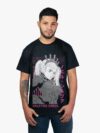 Remera negra con estampa de Noelle de Black Clover