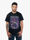 Remera negra con estampa de Naruto de Naruto