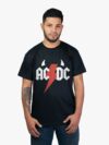Remera de rock ACDC con cachos