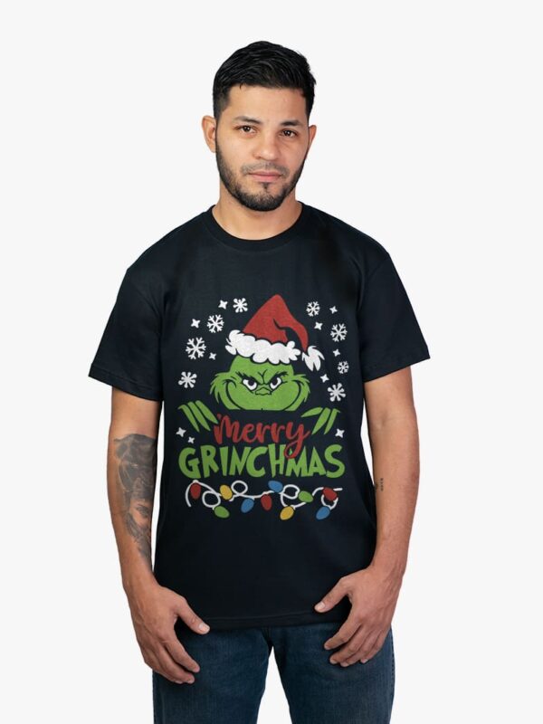 Remera de película el Grinch Merry Grinchmas