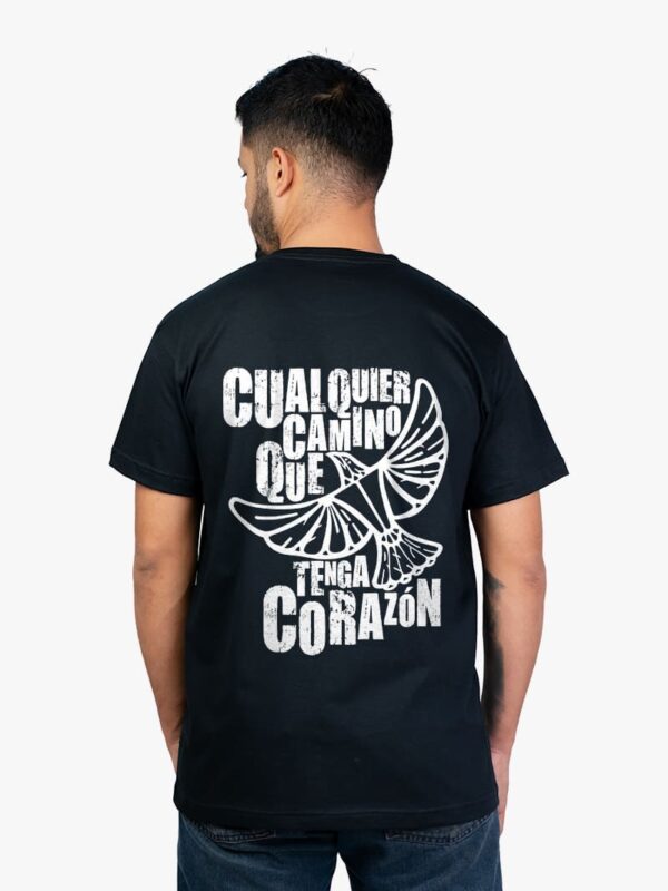 Remera de banda de rock La Renga Cualquier camino que tenga corazón