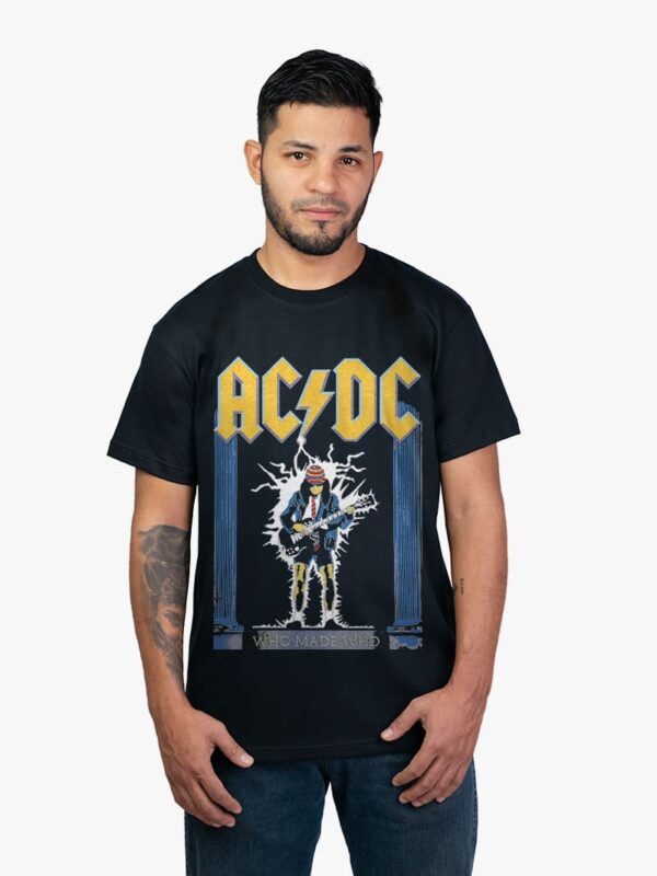 Remera Who Made Who de banda de rock ACDC